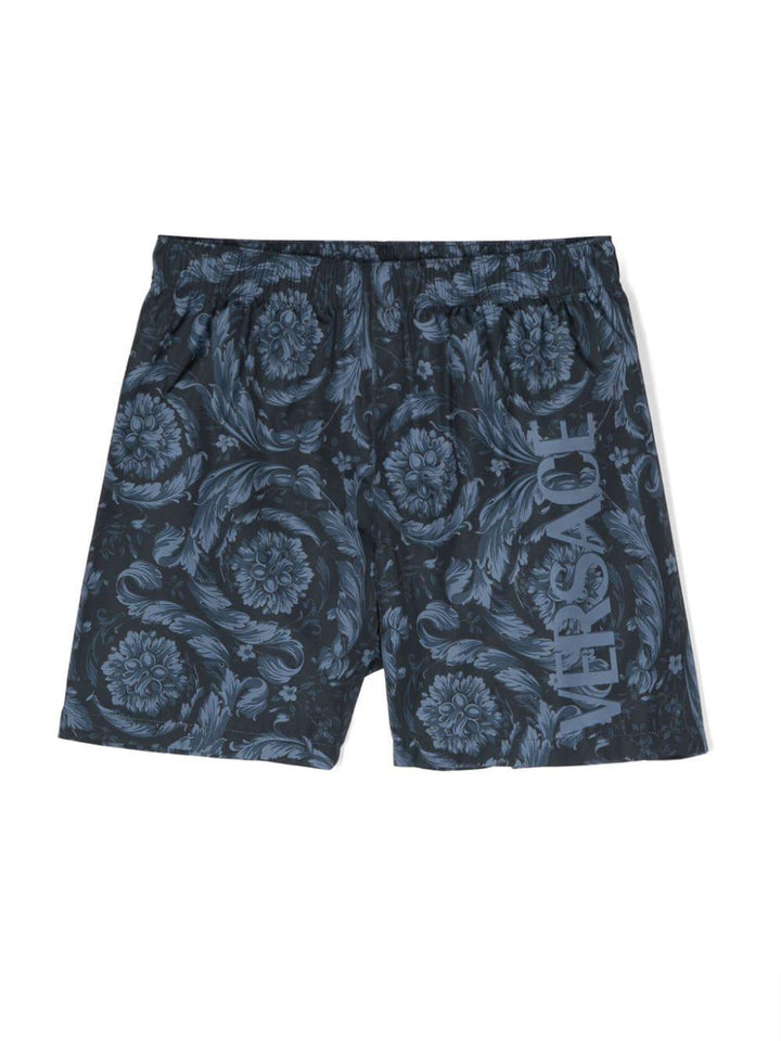 Costume da bagno blu bambino