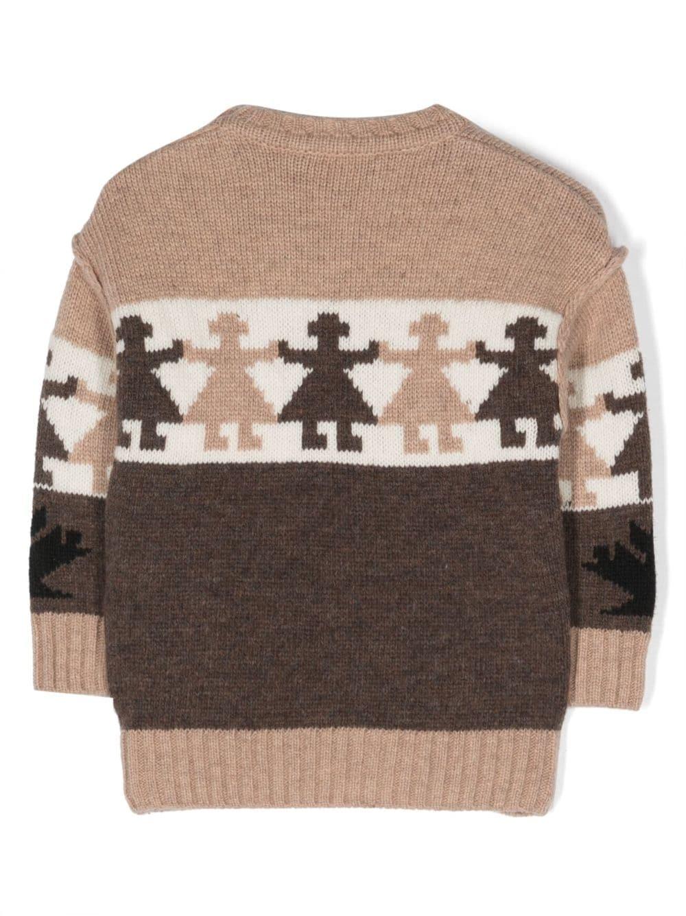 Maglia marrone bambino