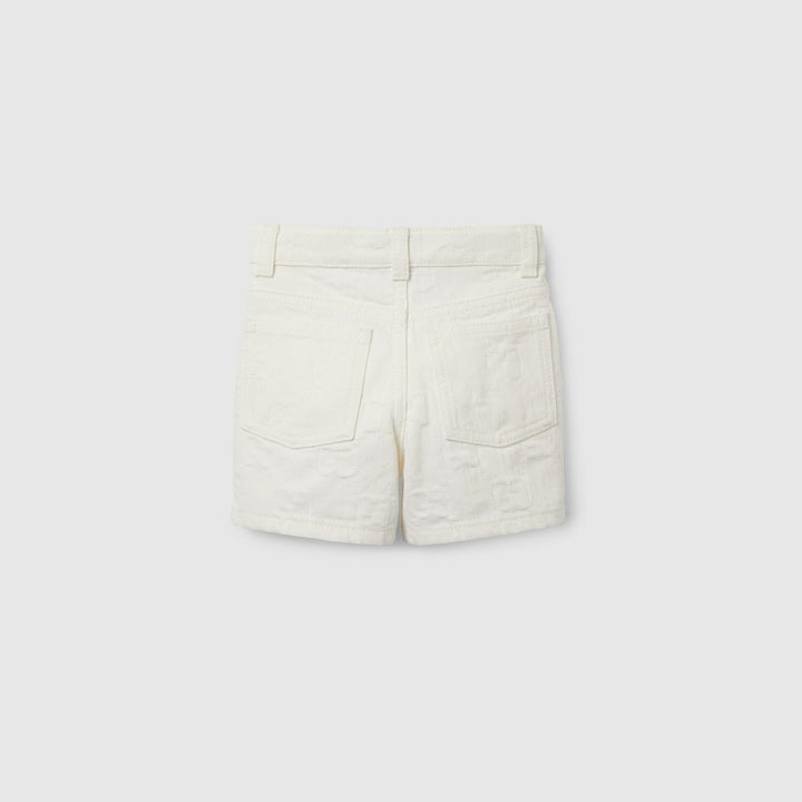 bermuda bianco neonato