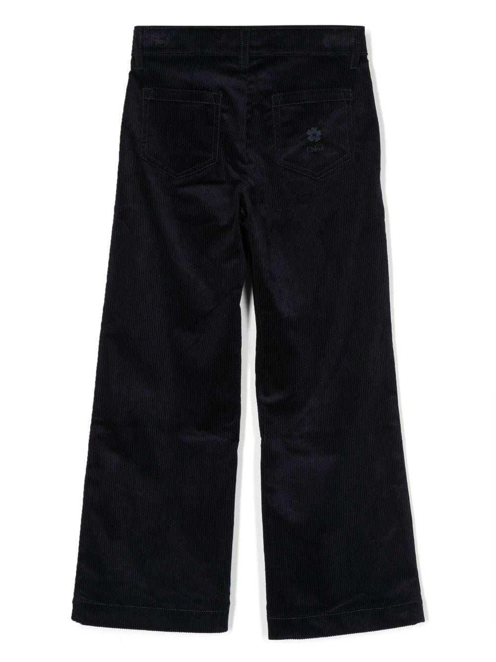 Pantaloni blu bambina