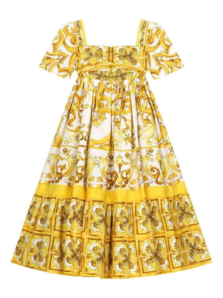 Abito giallo bambina