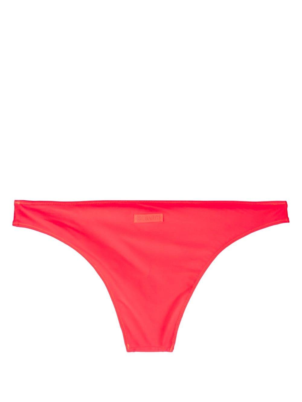 Slip bikini corallo donna