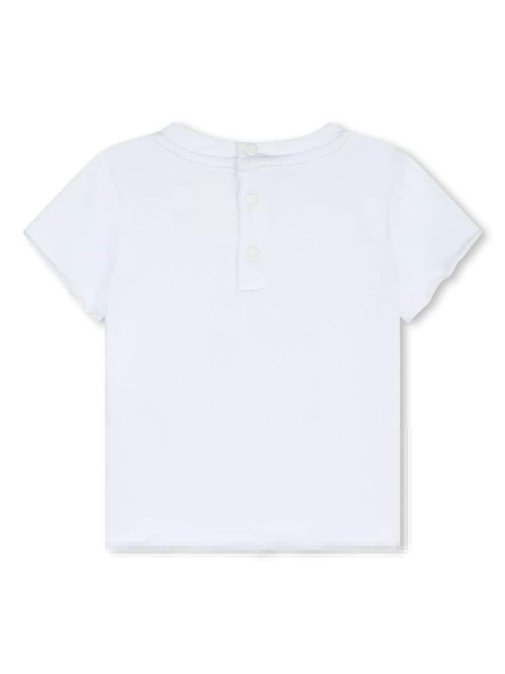 t-shirt bianca neonata