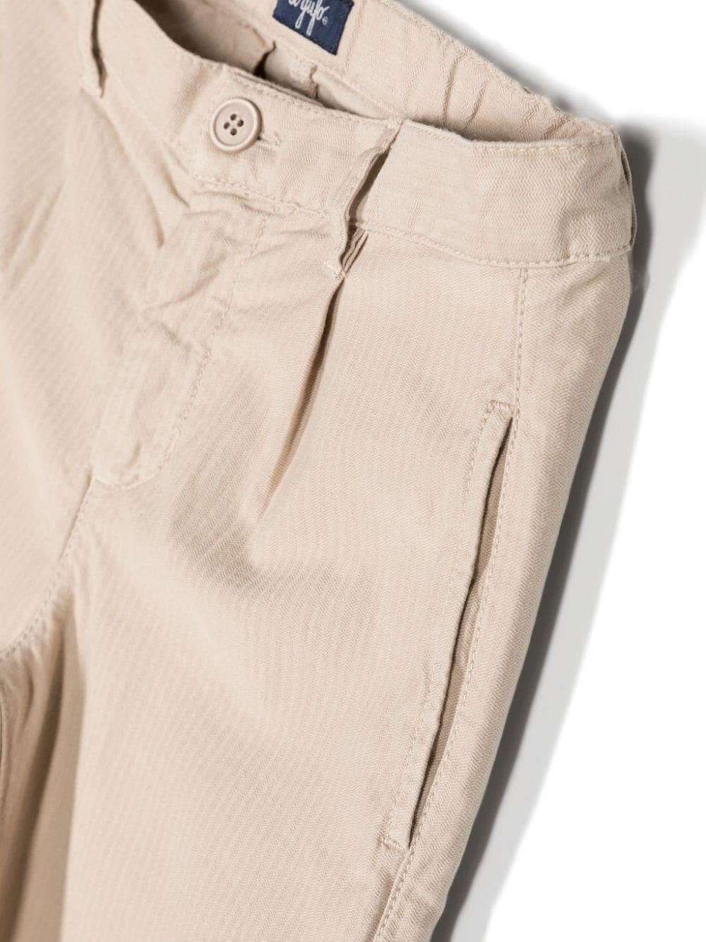 pantaloni beige bambino