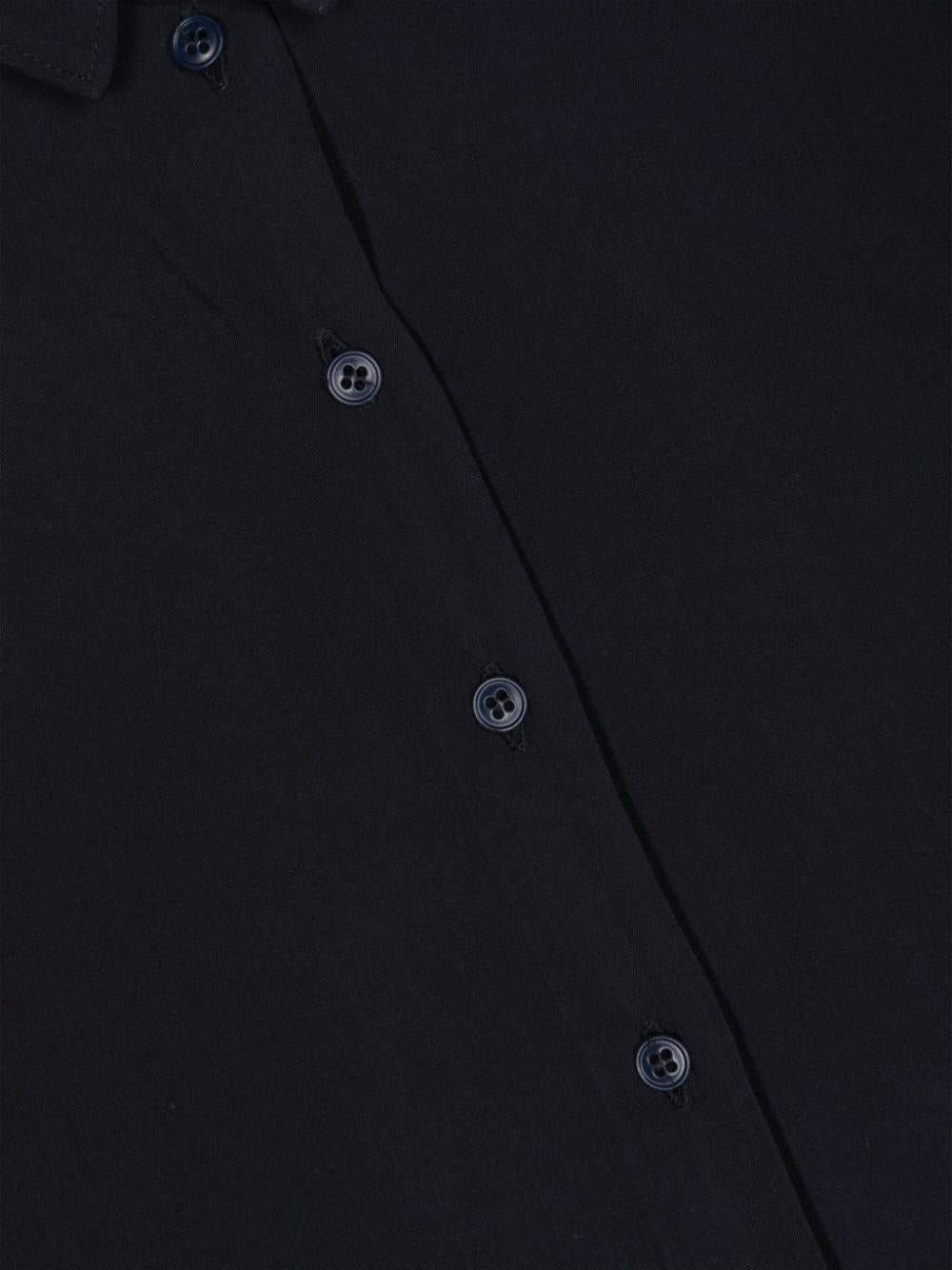 Camicia blu bambina