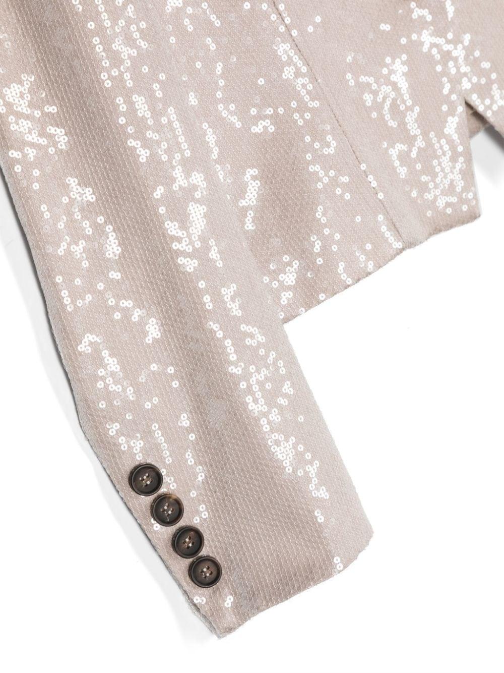 Blazer beige bambina