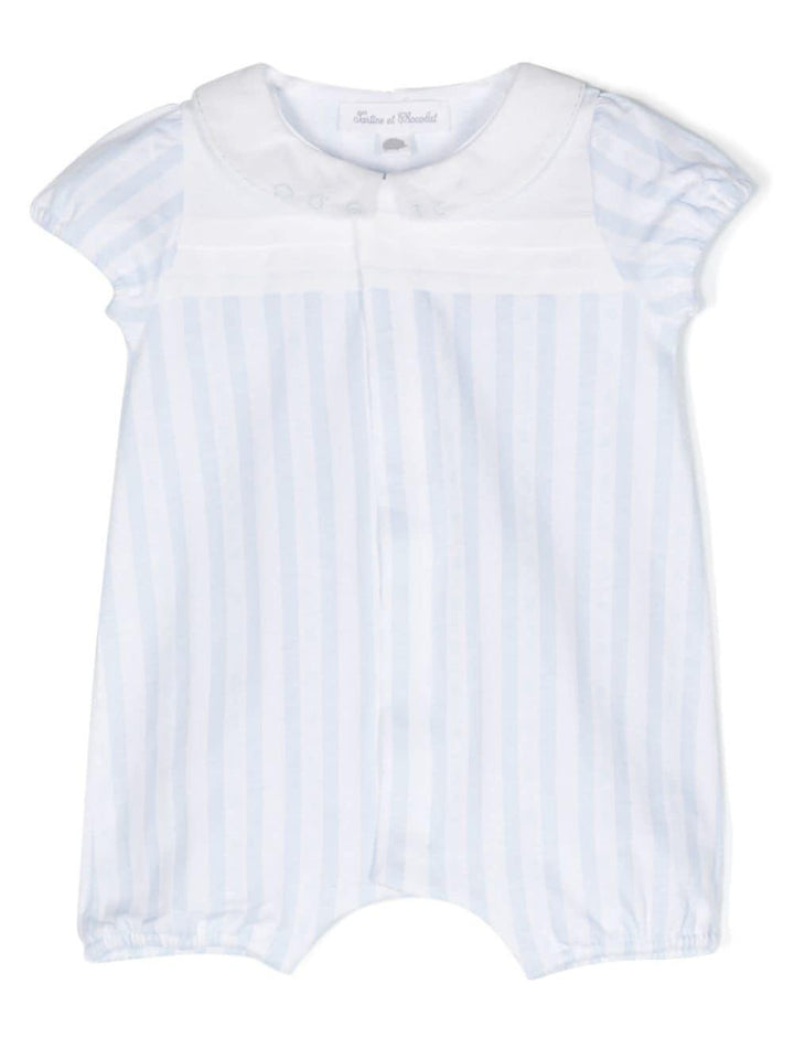 tutina corta a righe neonato
