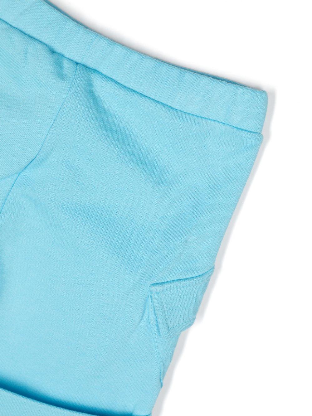 Set blu/bianco neonato