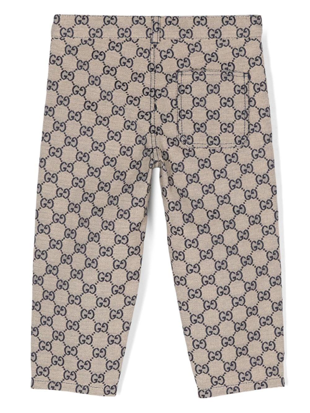 Pantaloni beige neonato unisex 791202XWA2M 9118 GUCCI KIDS 