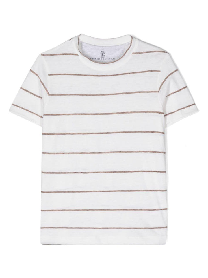T-shirt bianca bambino