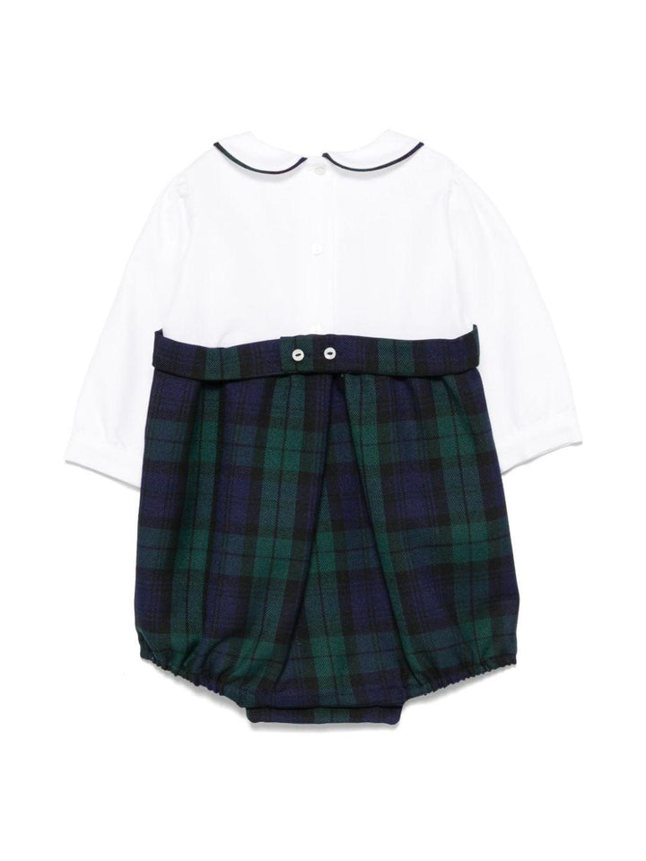 Body bianco/verde neonata