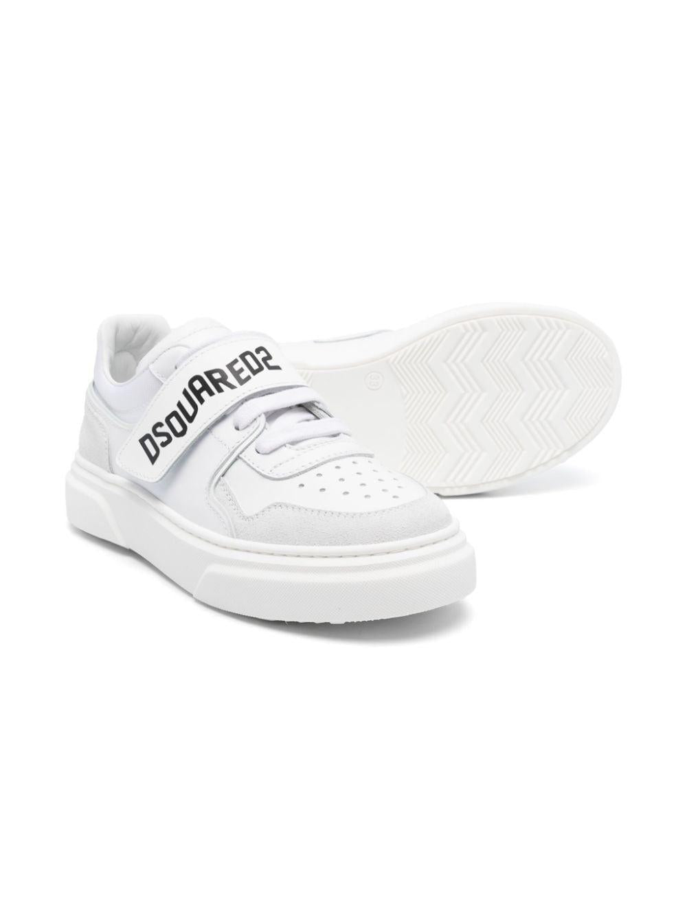 Sneakers bambino bianca/nera