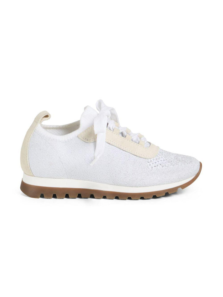sneakers argento bambina
