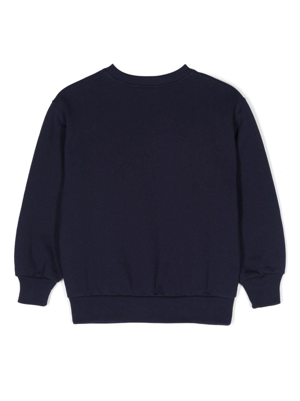 Felpa blu navy unisex 793528XJGPJ 4392 GUCCI KIDS 
