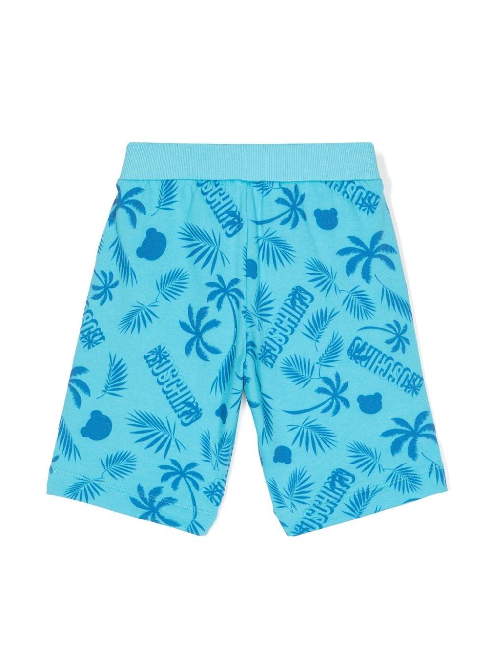 Shorts blu ceruleo bambino
