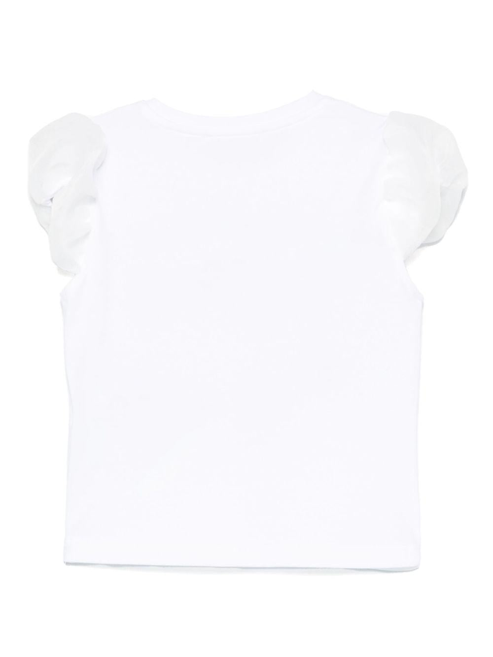 t-shirt bianca bambina