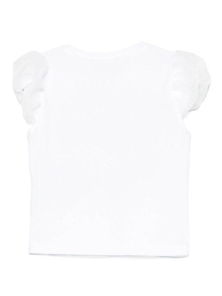 t-shirt bianca bambina