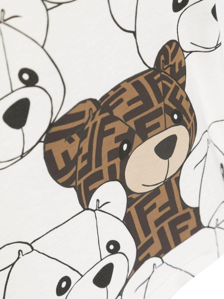 T-shirt bianca neonato unisex