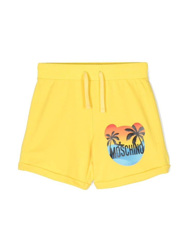 Shorts giallo bambino