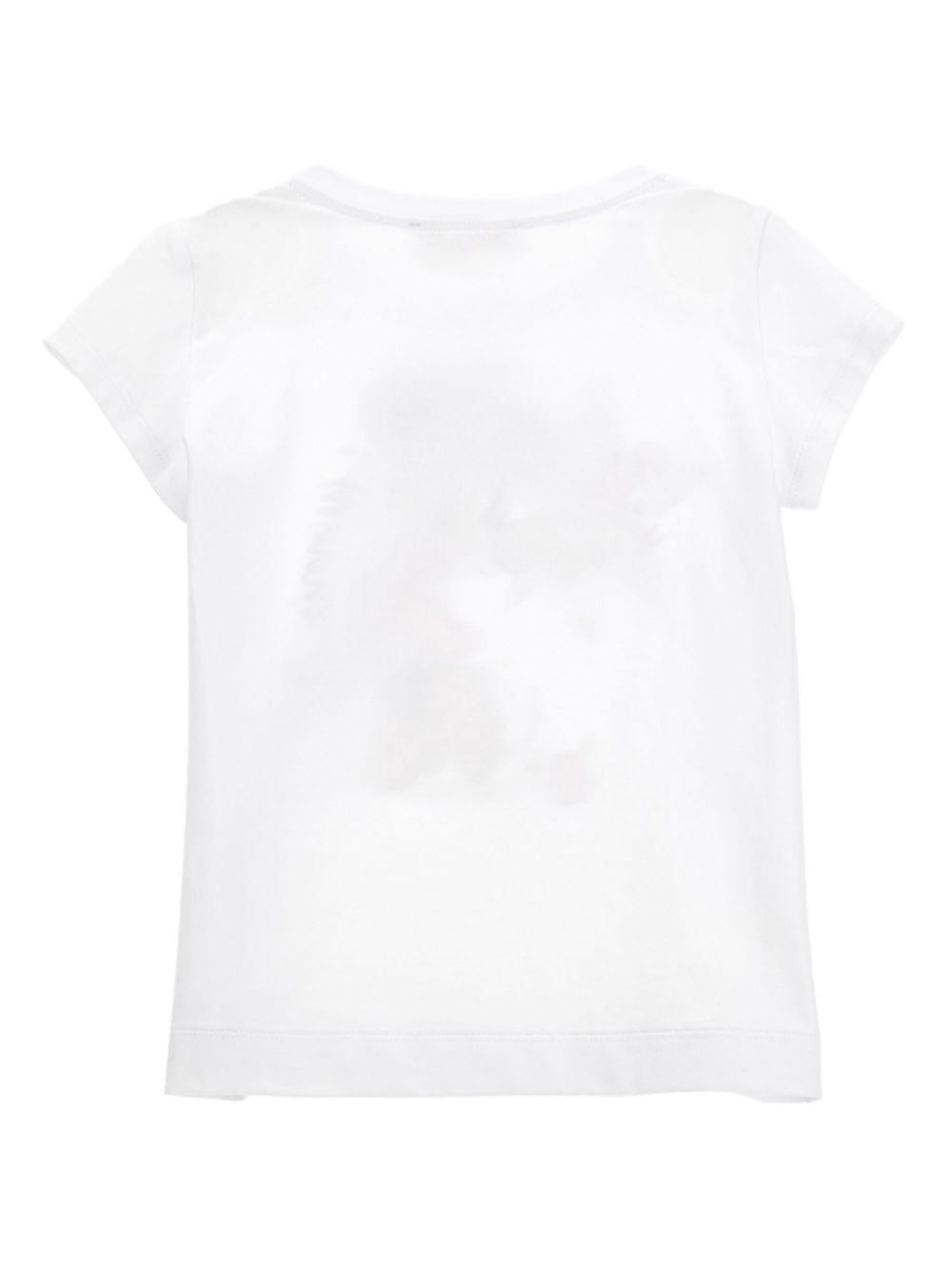 T-shirt bianca bambina