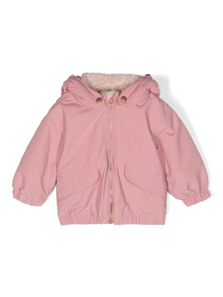 Parka rosa neonata