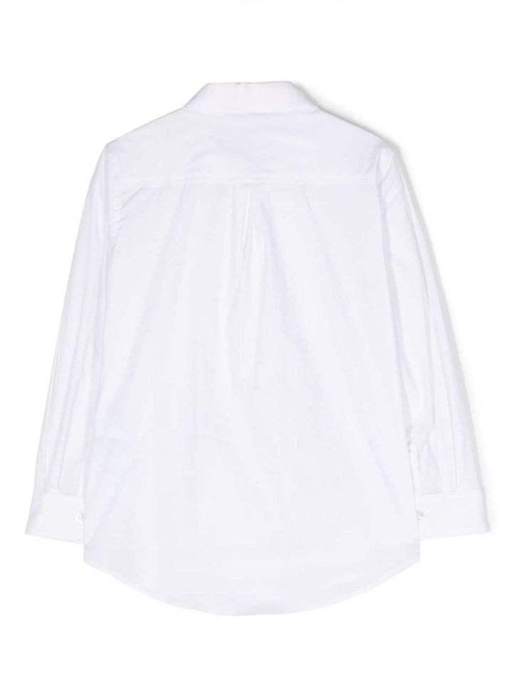 Camicia bianca classica bambino 25B3032153 0099 Monnalisa kids 