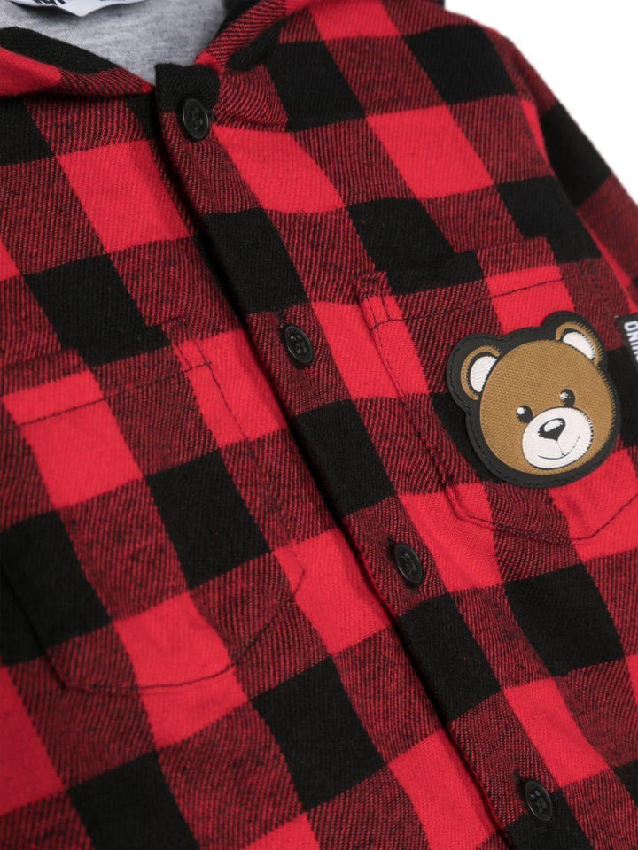 Camicia rossa neonato