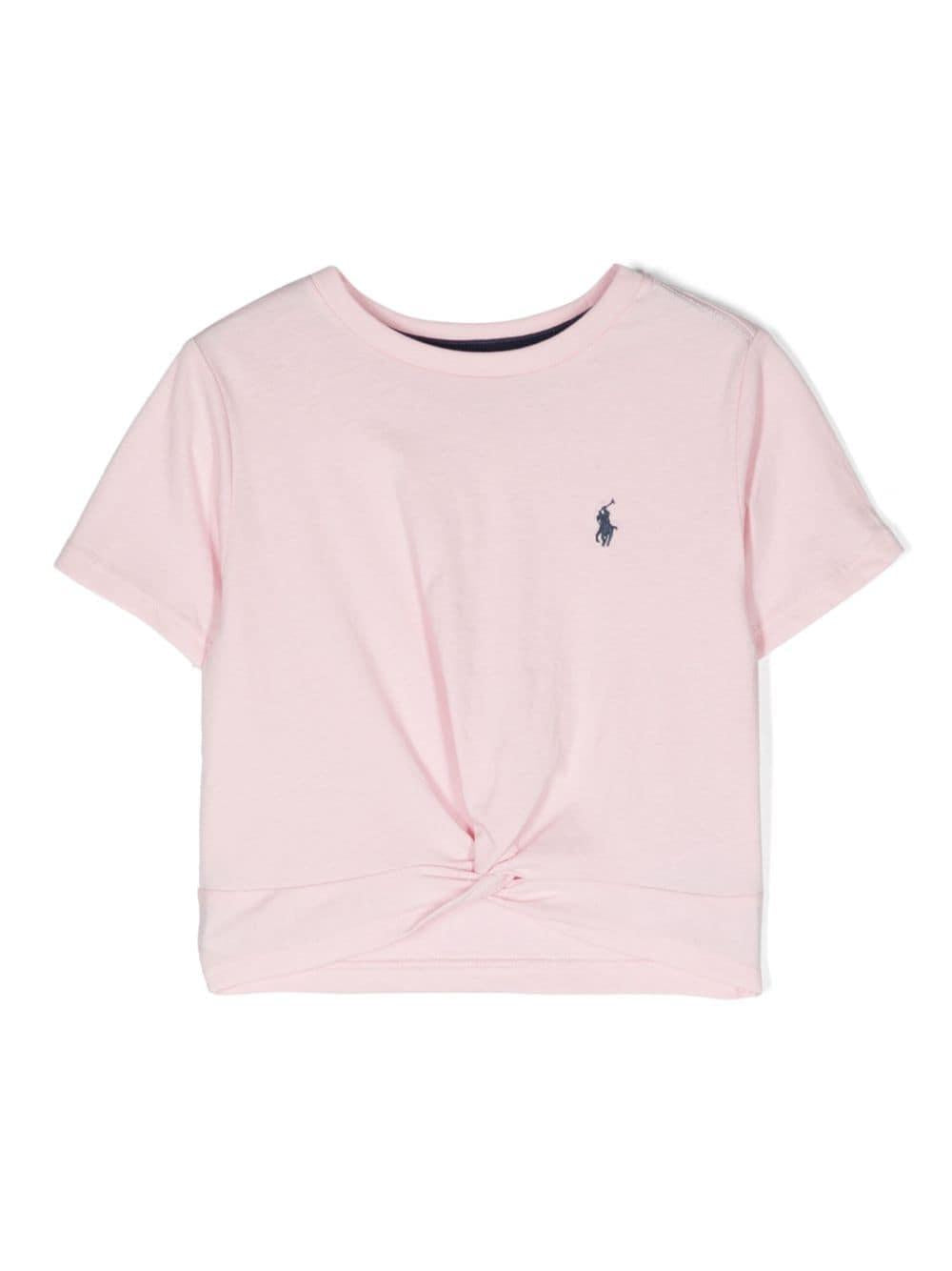 T-shirt rosa bambina 312935093 001 RALPH LAUREN KIDS 