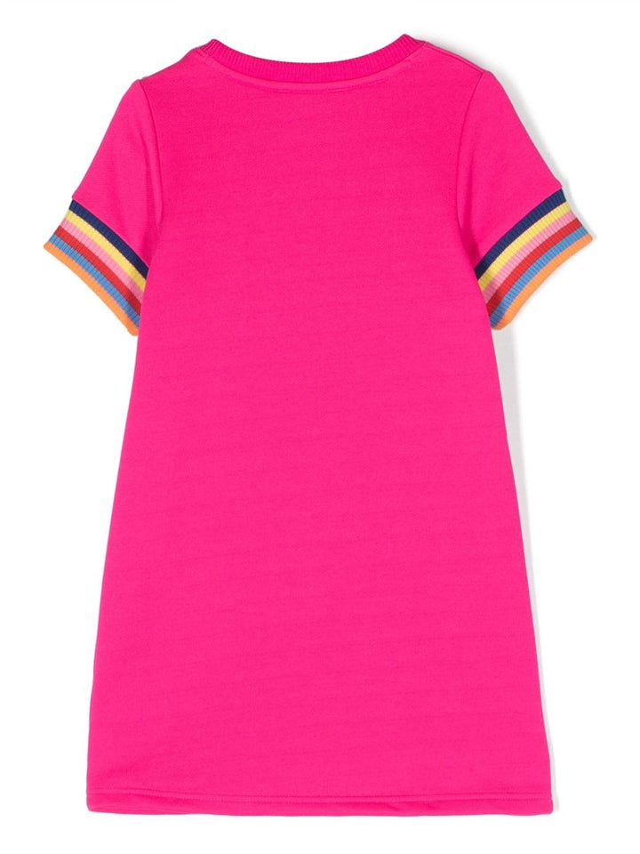 Abito fucsia bambina