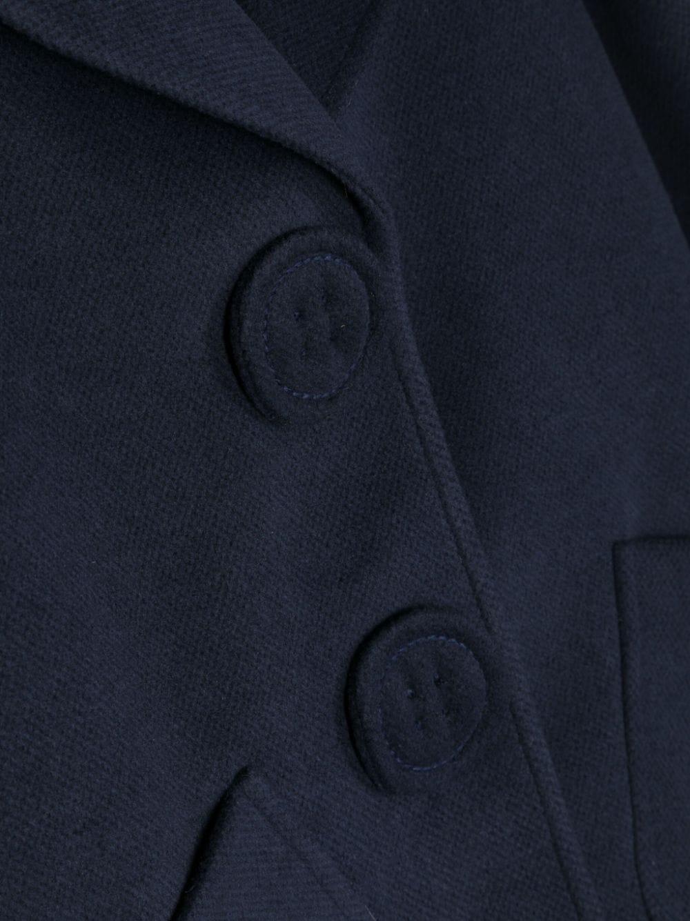 Cappotto azzurro bambina MFCT043TS0813 DKB MI.MI.SOL 