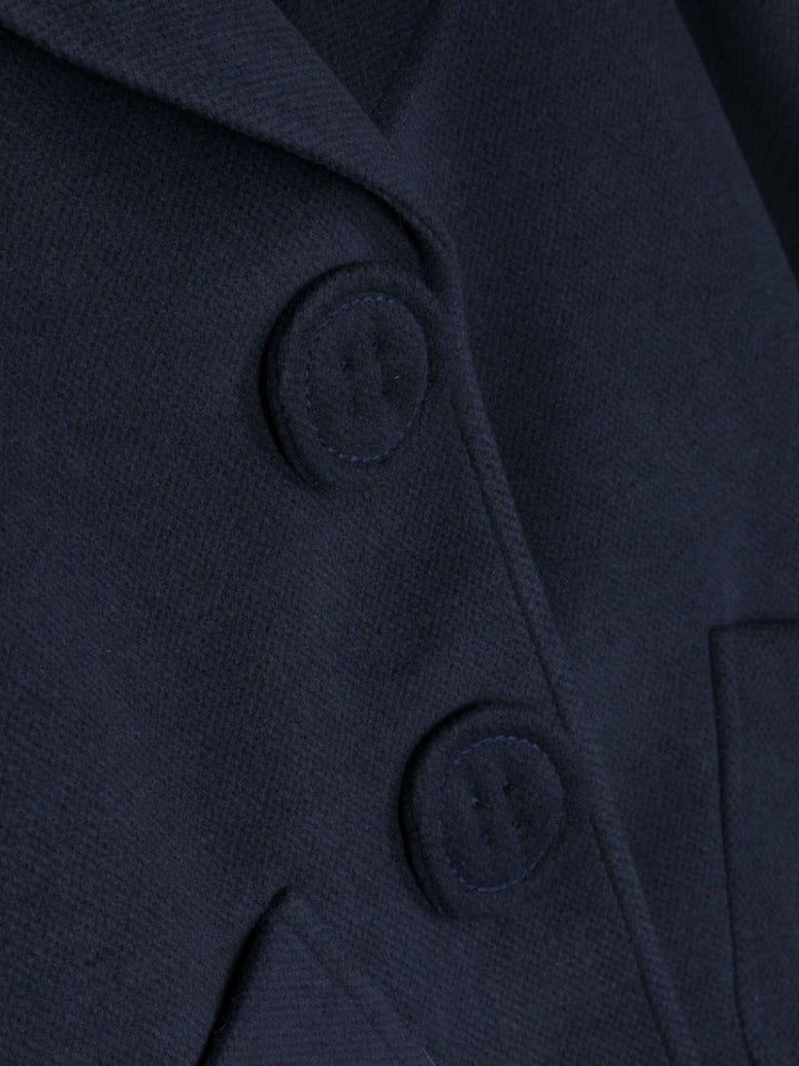 Cappotto azzurro bambina MFCT043TS0813 DKB MI.MI.SOL 