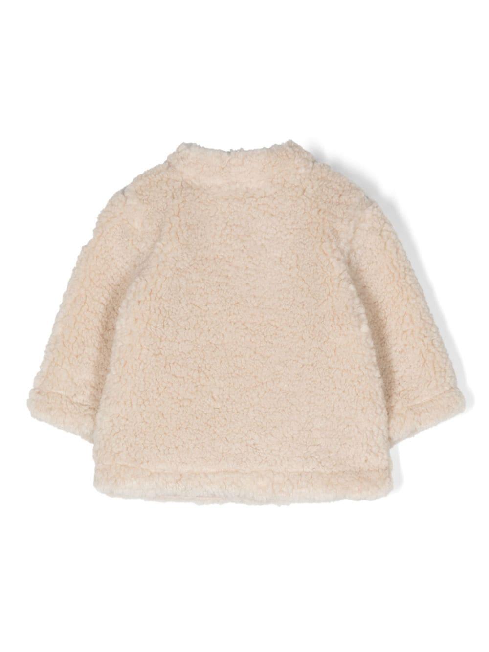 Giacca beige neonata