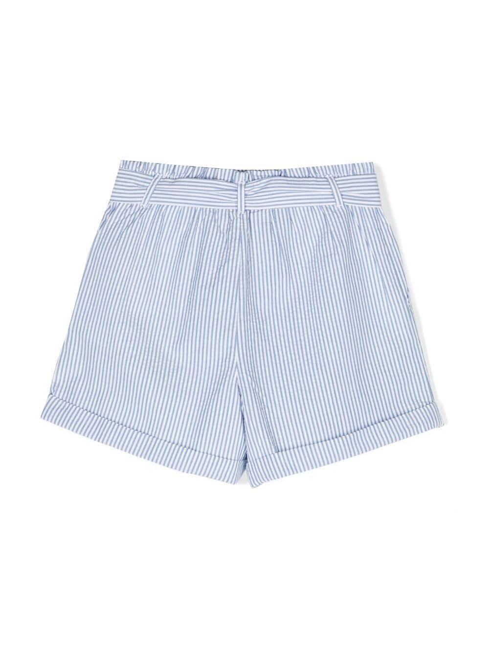Shorts blu  bambina