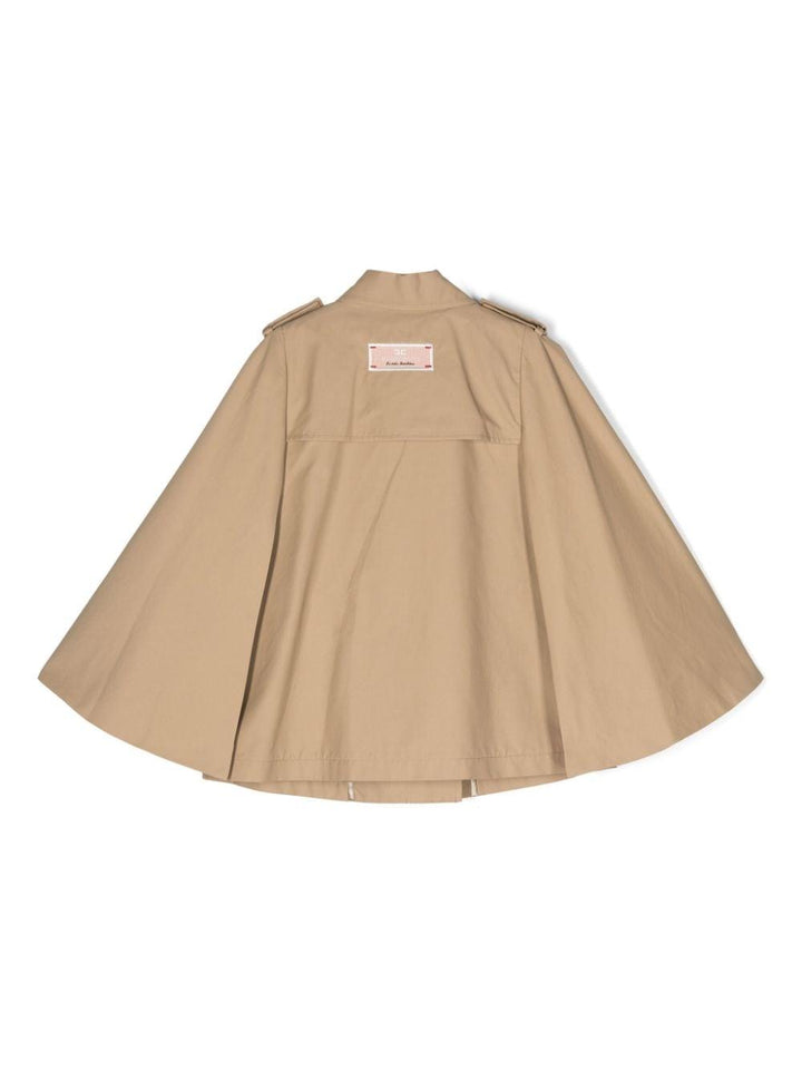 Trench beige bambina