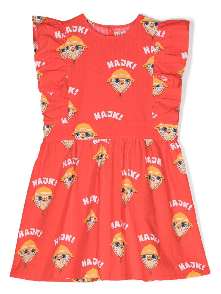 abito rosso bambina