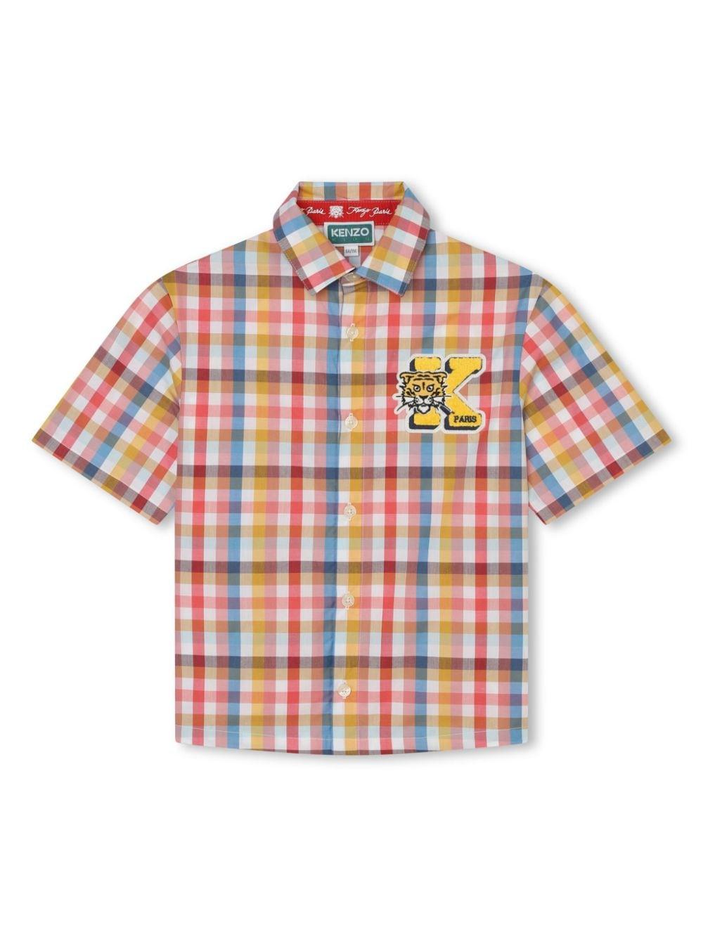 Camicia multicolore bambino K60370 536 KENZO KIDS 