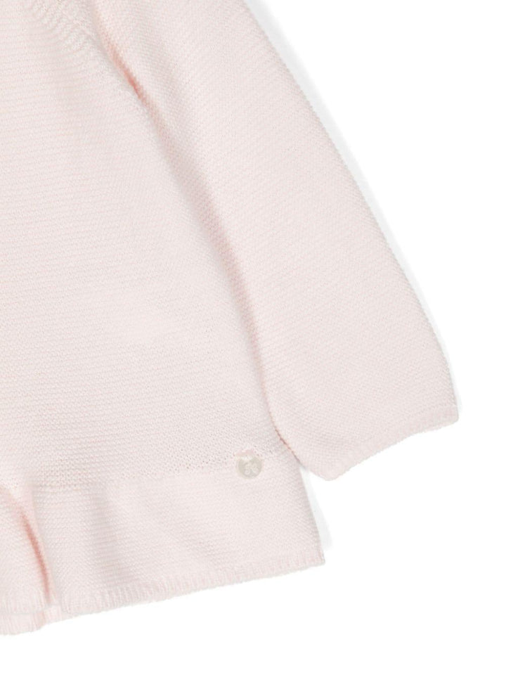 Cardigan rosa neonata