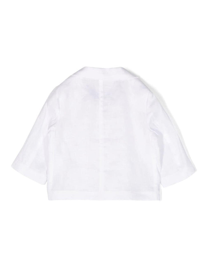 giacca bianca neonato