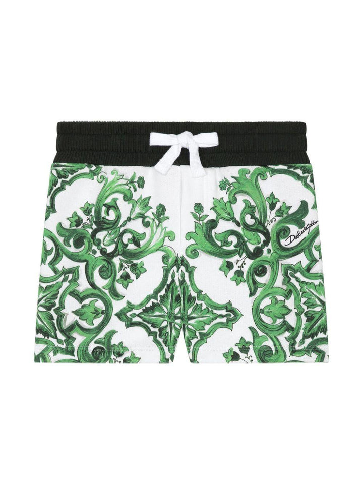 Shorts verdi neonato