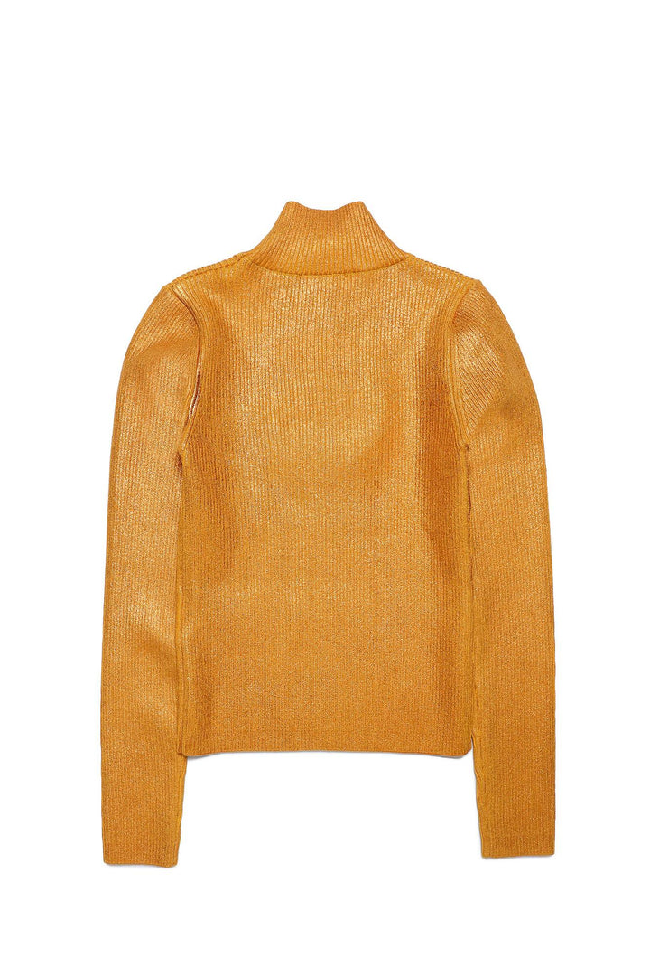 Maglione arancione bambina