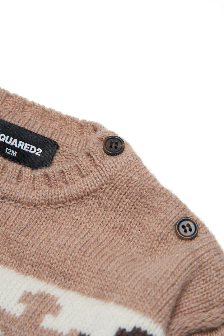 Maglia marrone bambino