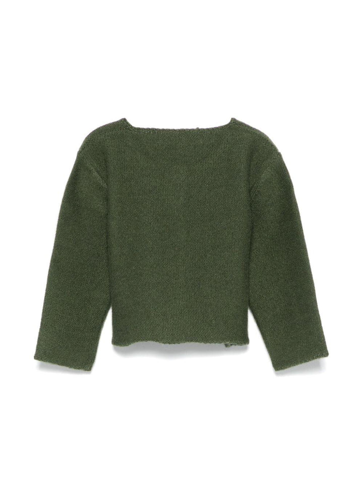 cardigan verde neonato