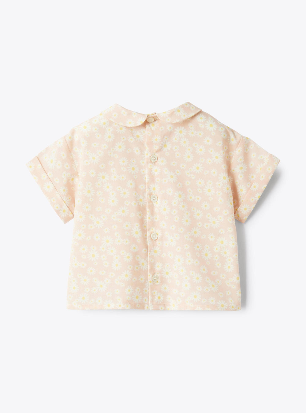 camicia rosa neonata P25CC100C4138 320 IL GUFO 
