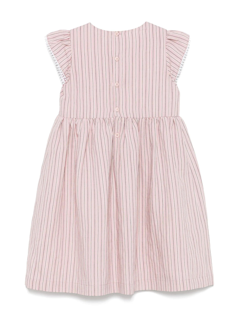abito rosa bambina P25VM782R1000 333 IL GUFO 