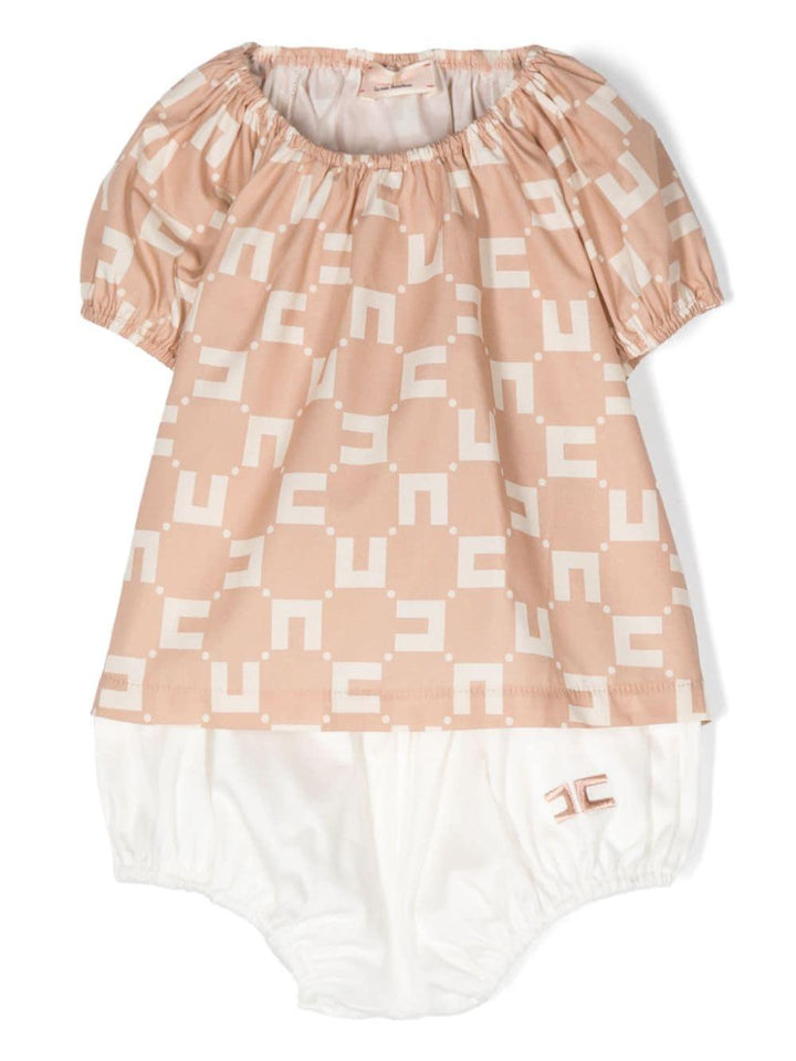 Set bianco/rosa neonata