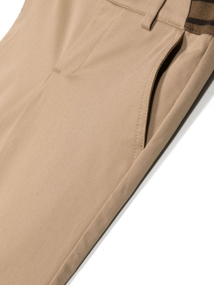 Pantaloni beige neonato unisex