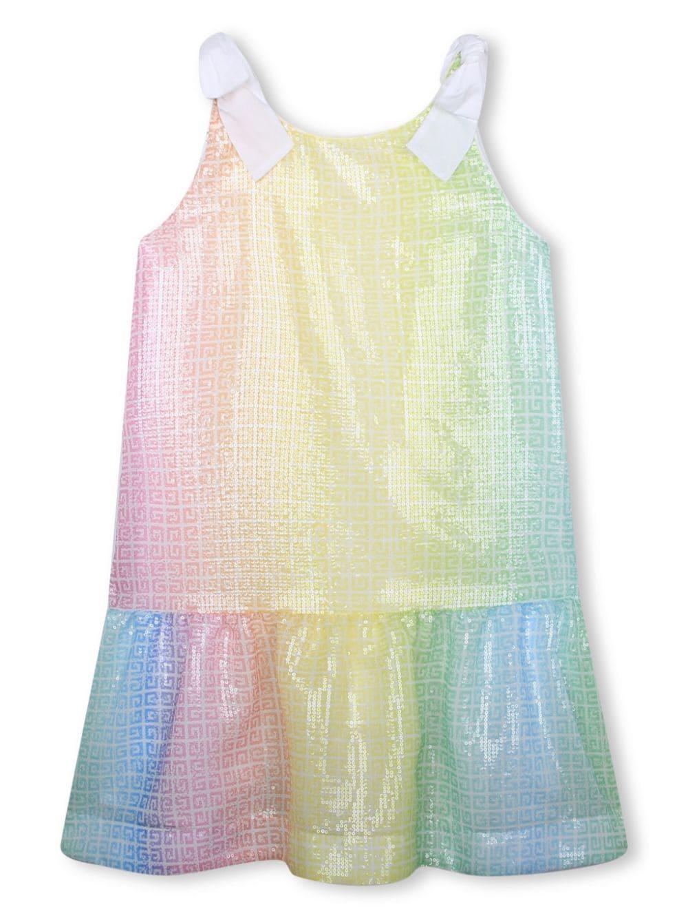 Abito bambina multicolore