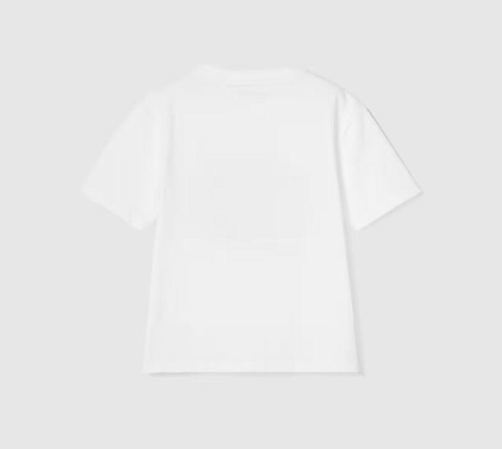 t-shirt bianca bambino 575114XJHFH 9214 GUCCI KIDS 