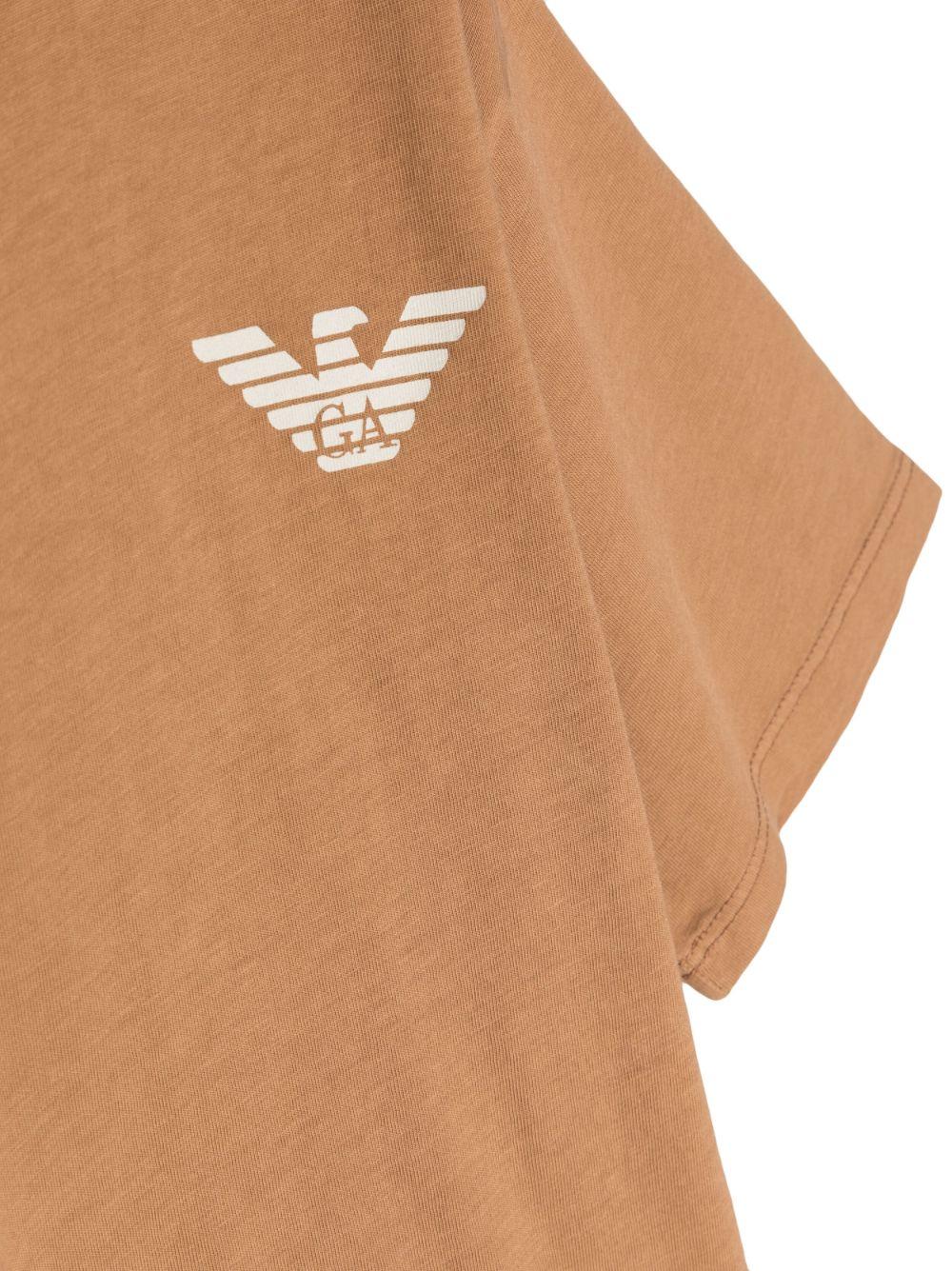 T-shirt marrone bambina