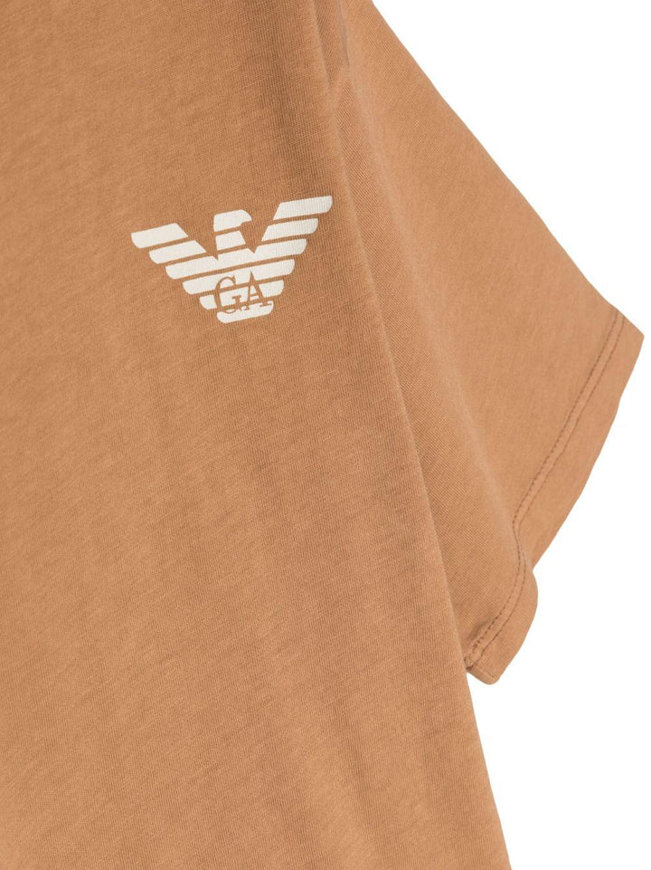 T-shirt marrone bambina